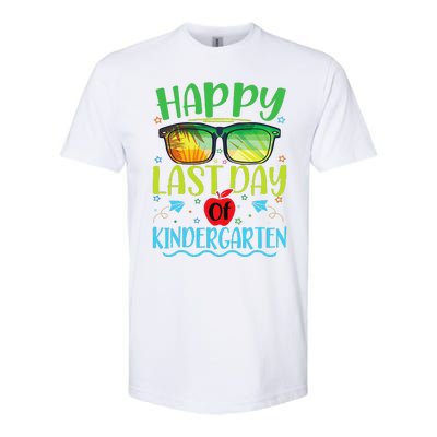 Happy Last Day Of Kindergarten Teacher Student Summer Softstyle CVC T-Shirt