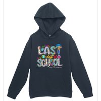 Happy Last Day Of School 2024 Hello Summer Urban Pullover Hoodie