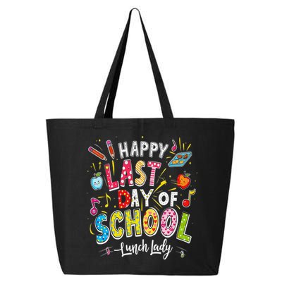 Happy Last Day Of School Lunch Lady Summer Design Gift 25L Jumbo Tote