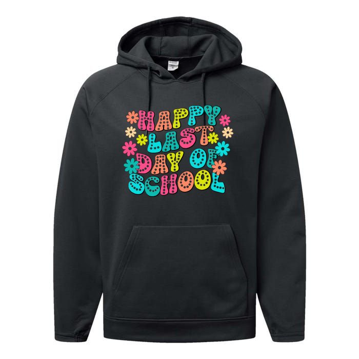 Happy Last Day Of School Performance Fleece Hoodie