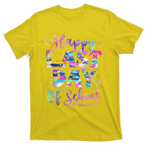 Happy Last Day Of School Bus Driver Life Summer Funny T-Shirt