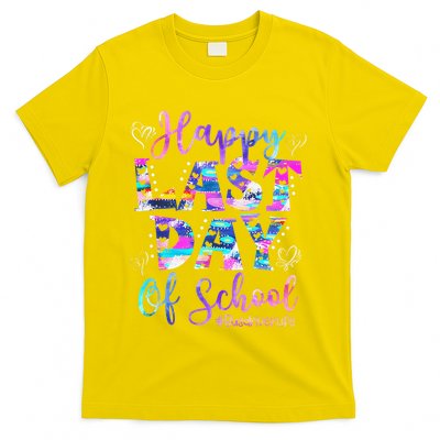 Happy Last Day Of School Bus Driver Life Summer Funny T-Shirt
