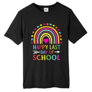 Happy Last Day Of School Teacher Student Graduation Tall Fusion ChromaSoft Performance T-Shirt