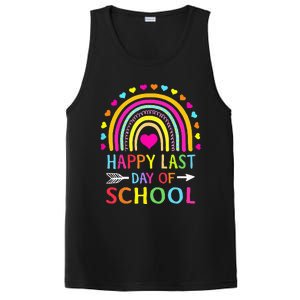 Happy Last Day Of School Teacher Student Graduation PosiCharge Competitor Tank