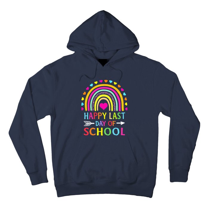 Happy Last Day Of School Teacher Student Graduation Hoodie