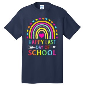 Happy Last Day Of School Teacher Student Graduation Tall T-Shirt