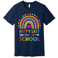 Happy Last Day Of School Teacher Student Graduation Premium T-Shirt