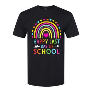 Happy Last Day Of School Teacher Student Graduation Softstyle CVC T-Shirt