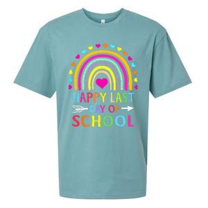 Happy Last Day Of School Teacher Student Graduation Sueded Cloud Jersey T-Shirt