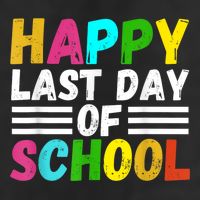 Happy Last Day Of School Teacher Student GraduationSchool 7 Panel Mesh Trucker Snapback Hat