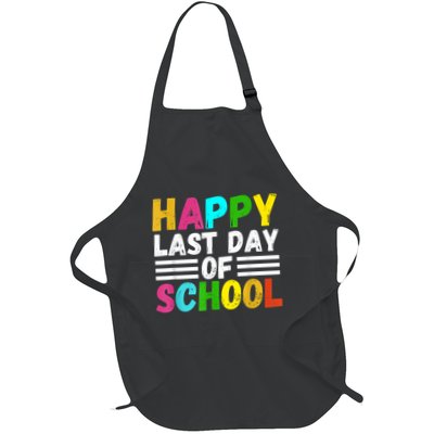 Happy Last Day Of School Teacher Student GraduationSchool Apron