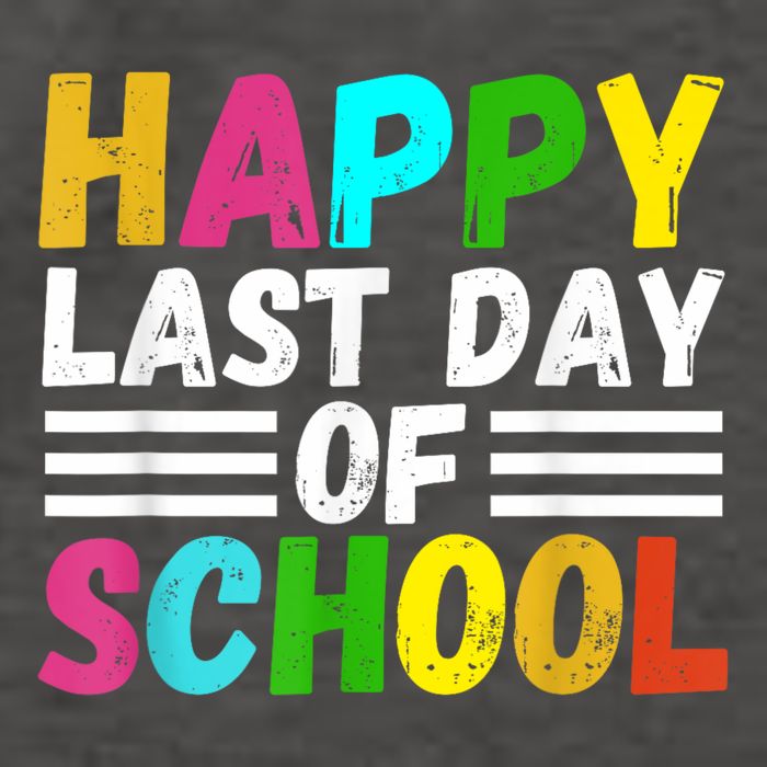 Happy Last Day Of School Teacher Student GraduationSchool Vector Backpack