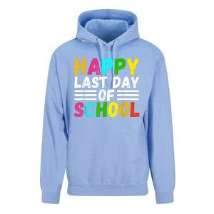 Happy Last Day Of School Teacher Student GraduationSchool Unisex Surf Hoodie