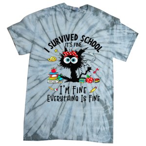 Happy Last Day Of School Teacher Student Graduation Tie-Dye T-Shirt