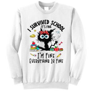 Happy Last Day Of School Teacher Student Graduation Sweatshirt