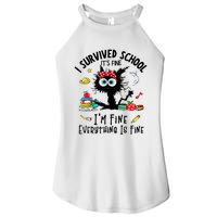 Happy Last Day Of School Teacher Student Graduation Women's Perfect Tri Rocker Tank