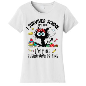 Happy Last Day Of School Teacher Student Graduation Women's T-Shirt