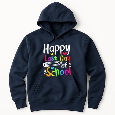 Happy Last Day Of School Students Women Funny Summer Beak Hoodie