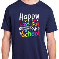 Happy Last Day Of School Students Women Funny Summer Beak Adult ChromaSoft Performance T-Shirt