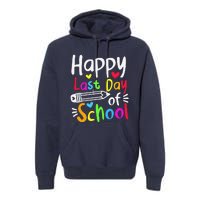 Happy Last Day Of School Students Women Funny Summer Beak Premium Hoodie