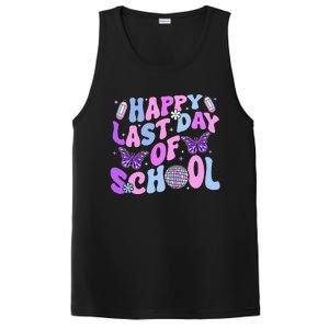 Happy Last Day Of School Teacher Boy Girl Grad Hello Summer PosiCharge Competitor Tank