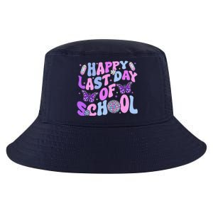 Happy Last Day Of School Teacher Boy Girl Grad Hello Summer Cool Comfort Performance Bucket Hat