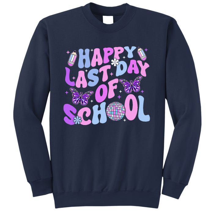 Happy Last Day Of School Teacher Boy Girl Grad Hello Summer Sweatshirt