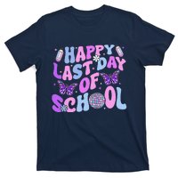 Happy Last Day Of School Teacher Boy Girl Grad Hello Summer T-Shirt