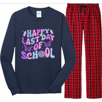 Happy Last Day Of School Teacher Boy Girl Grad Hello Summer Long Sleeve Pajama Set