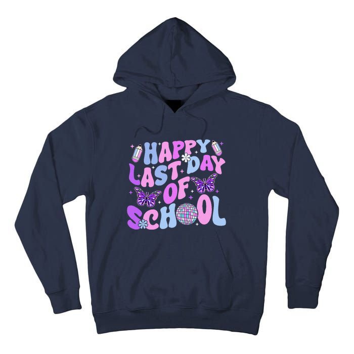 Happy Last Day Of School Teacher Boy Girl Grad Hello Summer Tall Hoodie