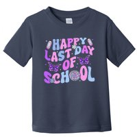 Happy Last Day Of School Teacher Boy Girl Grad Hello Summer Toddler T-Shirt