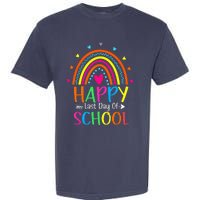 Happy Last Day of School Teacher Student Graduation Garment-Dyed Heavyweight T-Shirt