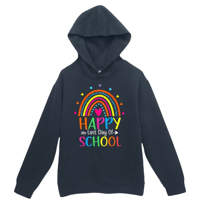 Happy Last Day of School Teacher Student Graduation Urban Pullover Hoodie