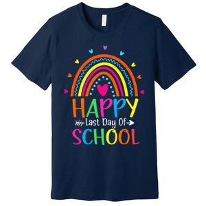 Happy Last Day of School Teacher Student Graduation Premium T-Shirt