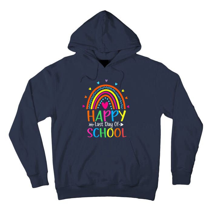 Happy Last Day of School Teacher Student Graduation Tall Hoodie