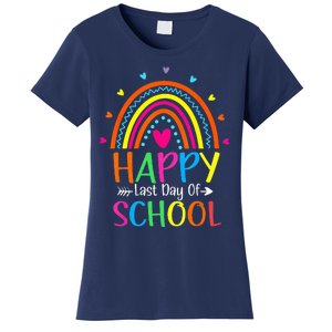 Happy Last Day of School Teacher Student Graduation Women's T-Shirt