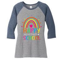 Happy Last Day of School Teacher Student Graduation Women's Tri-Blend 3/4-Sleeve Raglan Shirt