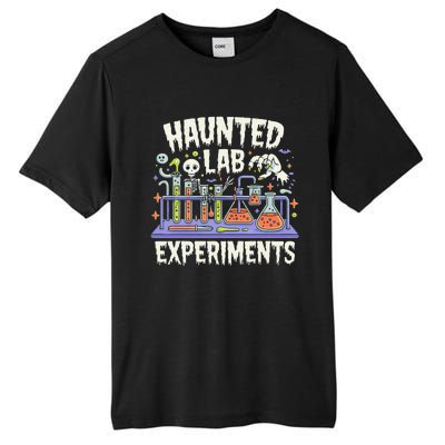 Haunted Lab Experiments Halloween In The Lab Tall Fusion ChromaSoft Performance T-Shirt