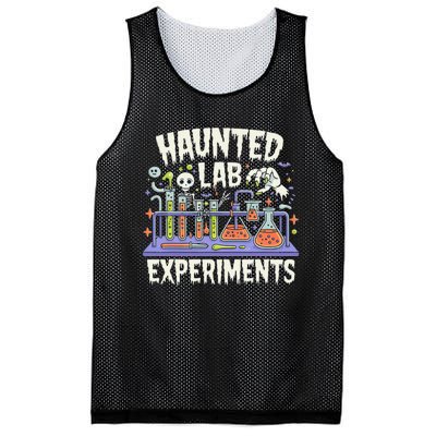 Haunted Lab Experiments Halloween In The Lab Mesh Reversible Basketball Jersey Tank