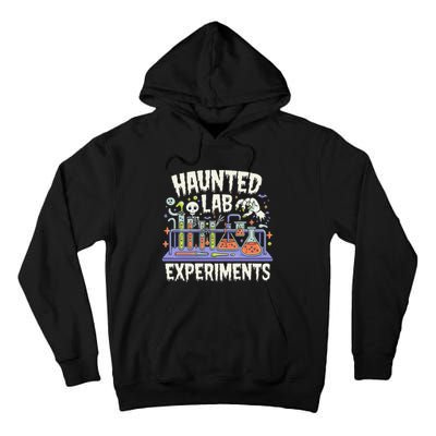 Haunted Lab Experiments Halloween In The Lab Tall Hoodie