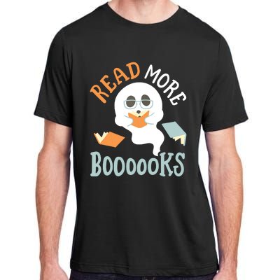 Halloween Librarian English Teacher Reading Reader Books Adult ChromaSoft Performance T-Shirt