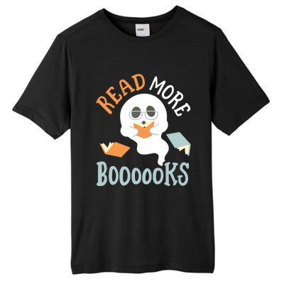 Halloween Librarian English Teacher Reading Reader Books Tall Fusion ChromaSoft Performance T-Shirt