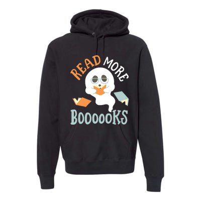 Halloween Librarian English Teacher Reading Reader Books Premium Hoodie