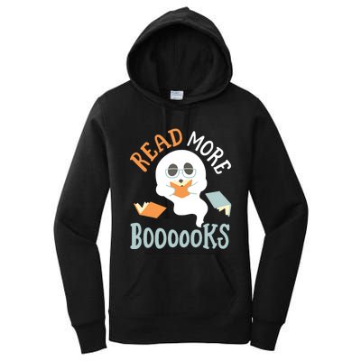 Halloween Librarian English Teacher Reading Reader Books Women's Pullover Hoodie