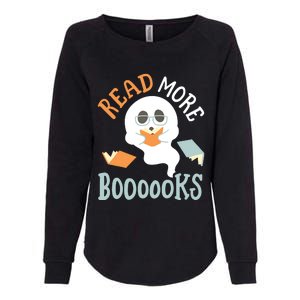 Halloween Librarian English Teacher Reading Reader Books Womens California Wash Sweatshirt