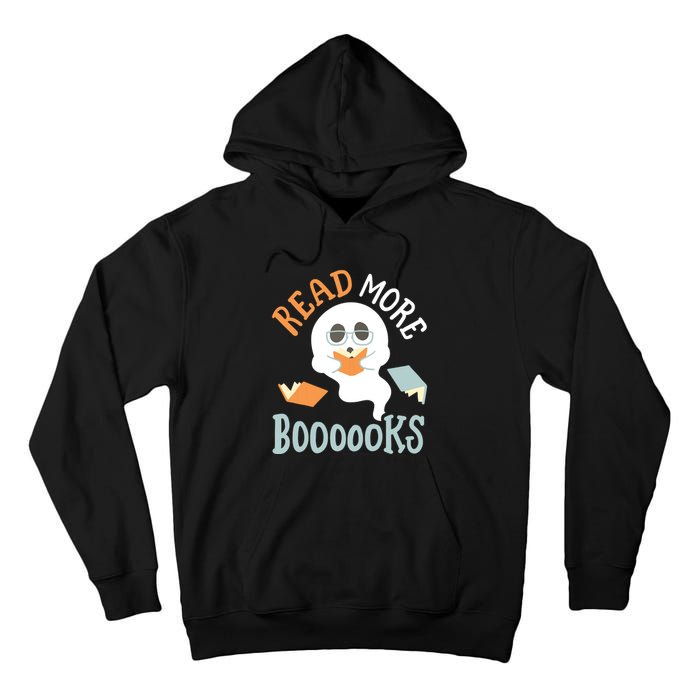 Halloween Librarian English Teacher Reading Reader Books Tall Hoodie