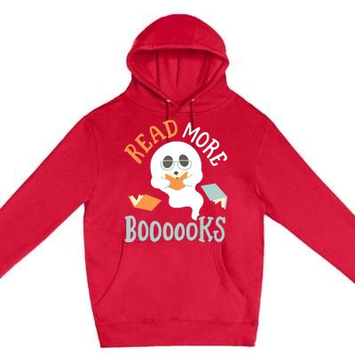 Halloween Librarian English Teacher Reading Reader Books Premium Pullover Hoodie