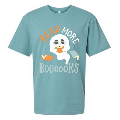 Halloween Librarian English Teacher Reading Reader Books Sueded Cloud Jersey T-Shirt