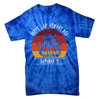 Happy Leif Erikson Day Vikings October 9th Celebration Meaningful Gift Tie-Dye T-Shirt