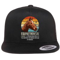 Horse Lover Equestrian Horse Rider Horse Trainer Horse Flat Bill Trucker Hat